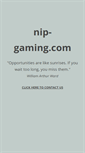 Mobile Screenshot of nip-gaming.com